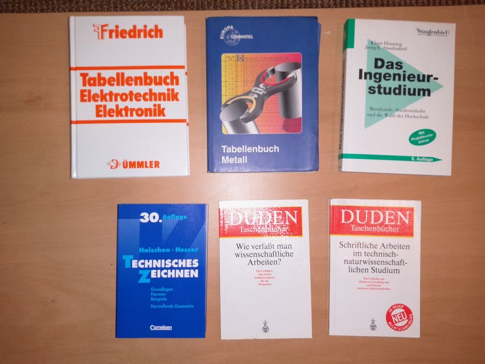 Bücherpaket 17 Bücher Studium Fahrzeugbau, Maschinenbau, Flugzeug in Lüneburg