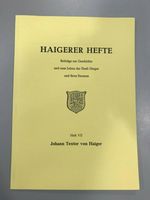 Haigerer Heft Nr. VII - Johann Textor von Haiger Hessen - Haiger Vorschau