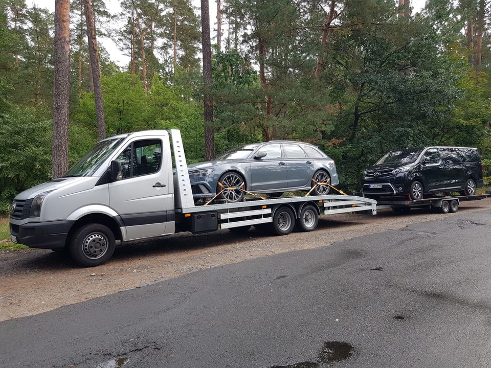 Abschleppwagen Abschlepper Autotransporter mieten in Neubrandenburg