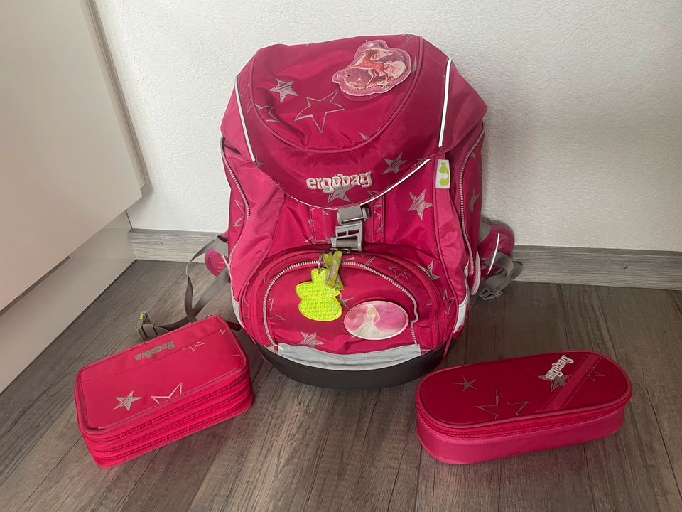 Ergobag Schulrucksack Schulranzen 3-teilig in Bad Lobenstein