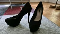 High Heels, schwarz samt, Marke Forever 21, Gr. 39 Bayern - Freising Vorschau