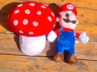 Super Mario Plüschtier und Pilz Thüringen - Ziegelheim Vorschau