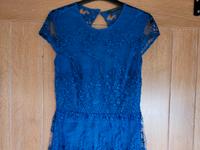festliches Midi-Kleid blau Gr. 38 Bayern - Zandt Vorschau