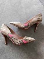 Neu sexy Heels Pumps animal snake Print Creme Pink 36 Darß - Dierhagen Vorschau