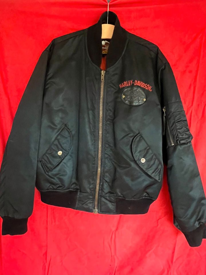 Bomberjacke Harley Davidson HOG in Zudar