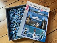 1000 Teile Ravensburger Puzzle Leuchtturm/ Meer Friedrichshain-Kreuzberg - Friedrichshain Vorschau