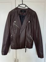 Vero Moda Lederjacke dunkelbraun L Niedersachsen - Helmstedt Vorschau