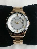 Cacalla Herrenuhr Tachometer Datumsanzeige Goldene Farbe Mitte - Wedding Vorschau