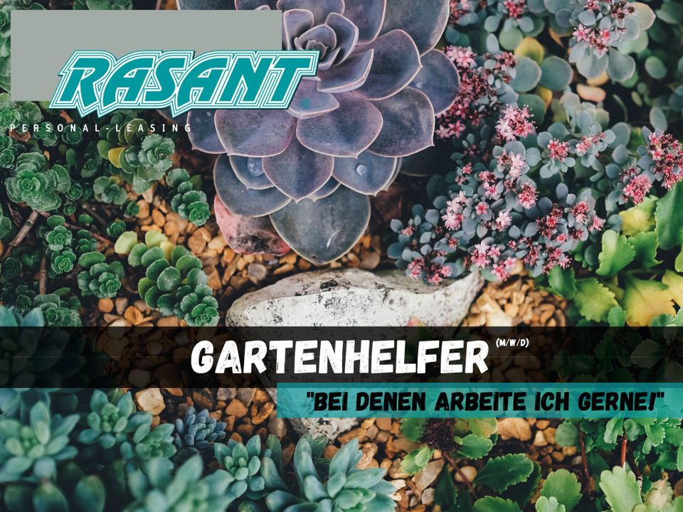 *FL* Helfer (m/w/d) Gartenpflege in Flensburg