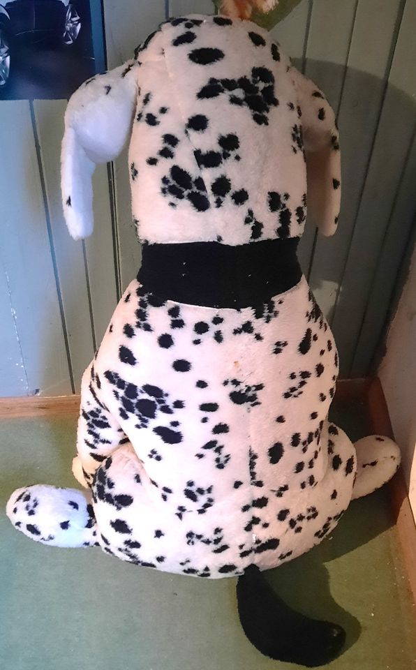 Dalmatiner Stofftier Plüschhund - XXL Dalmatiner Sitzend in Bad Sulza