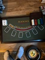 Poker Back Check Tisch mit Chips Bayern - Weidenberg Vorschau