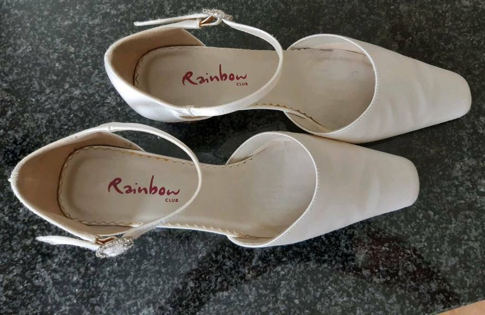 Brautschuhe Gr 5 bzw Gr 38 Schuhe von Rainbow Amber, in Markt Rettenbach