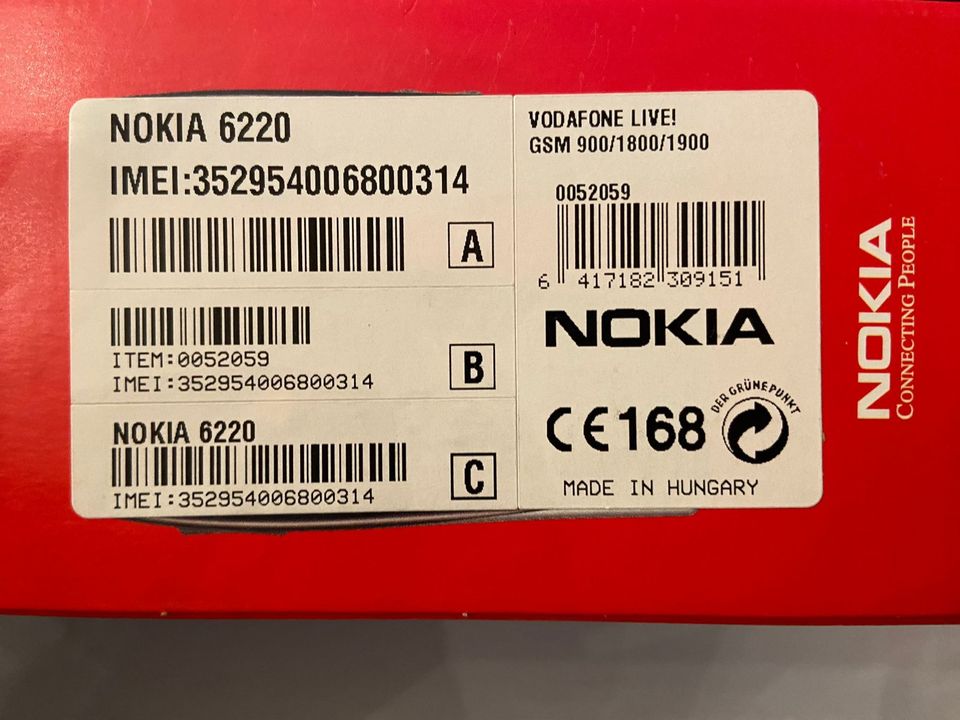 Nokia 6220 in Gärtringen