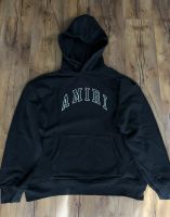 Amiri Smirk College Logo Hooded Hoodie XL Schwarz Sachsen - Zschopau Vorschau