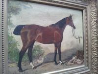 Horse oil painting Pferd Ölgemälde 1883 A Beranja Rheinland-Pfalz - Osterspai Vorschau