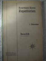 Buurmans kurze Repetitorien 1.Bändchen von 1929 Düsseldorf - Lichtenbroich Vorschau