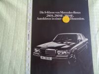 ORIGINAL WERBEANZEIGE MERCEDES S-KLASSE HINTEN KUPFERBERG 1972 Bayern - Amberg Vorschau