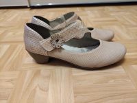 Rieker-Klettslipper Ballerinas aus Leder Gr. 38 Hamburg - Wandsbek Vorschau