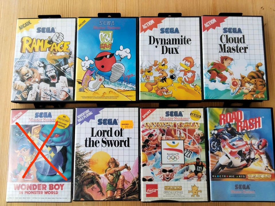 Sega Master System Spiele in Berlin