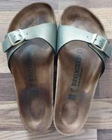 Birkenstock Sandalen Größe 38 - Silber Bayern - Weidenbach Vorschau