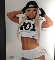 WWE WWF Diva Wrestlerin Liv Morgan Autogramm signiert Sachsen - Werdau Vorschau