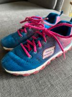 Skechers Turnschuhe blau/pink Gr. 34 Nordrhein-Westfalen - Hilden Vorschau