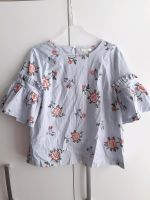 H&M Tunika/Bluse Hellblau Weiß Gestreift 44 Kreis Ostholstein - Eutin Vorschau