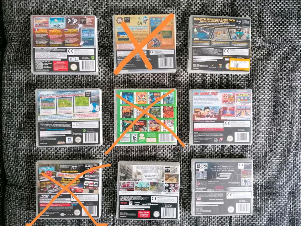 Nintendo DS Spiele Tony Hawks, Star Wars 2, Pokémon, Cars... in Wehrhain