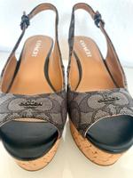 Coach Ferry Signature Logo Wedges Damen Peeptoes Berlin - Steglitz Vorschau