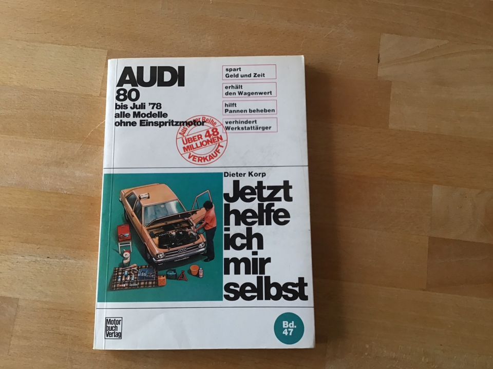 Jetzt helfe ich mir selbst Buch - Audi 80 in Schwäbisch Gmünd