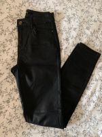 Jeanshose Zero schwarz Lederhose Größe 34 beschichtet Nordrhein-Westfalen - Reichshof Vorschau