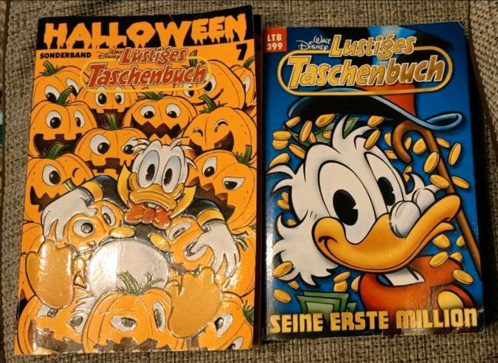 2x lustiges Taschenbuch Halloween Special und seine erste Million in Berlin
