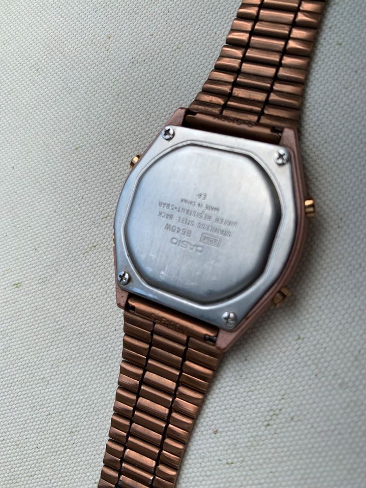 casio Armband Uhr rose Gold in Essen