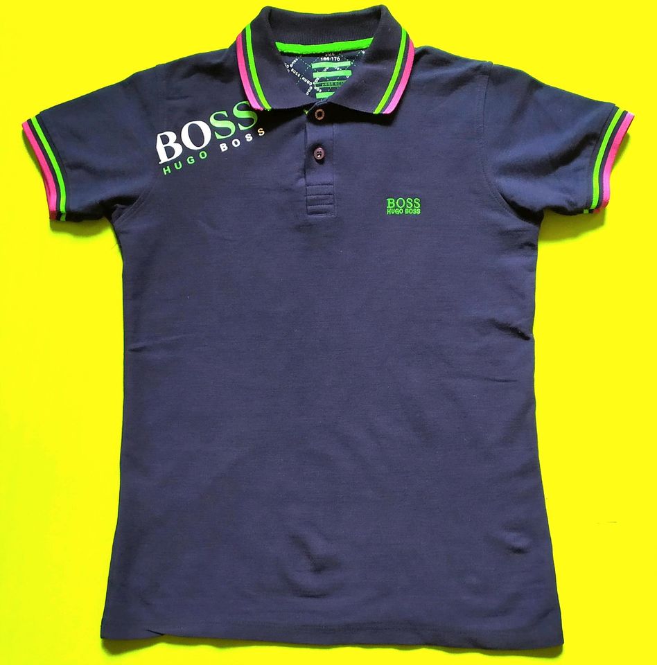 Poloshirt Gr.164-176 (Hugo Boss) fällt klein aus in Klingenthal