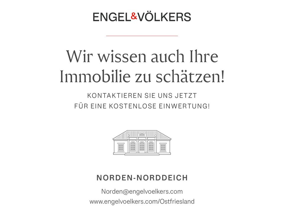 Provisionsfrei & Neubau: Gewerblich genehmigte Ferienwohnung - Direkt am Hafen in Norden