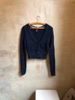 H&M Strickjacke crop kurz Sommer Baumwolle y2k dunkelblau Innenstadt - Köln Altstadt Vorschau