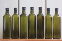 7x Glas Flasche 0,75 L grün eckig Öl Schraubverschluss Deko Vase Nordrhein-Westfalen - Solingen Vorschau