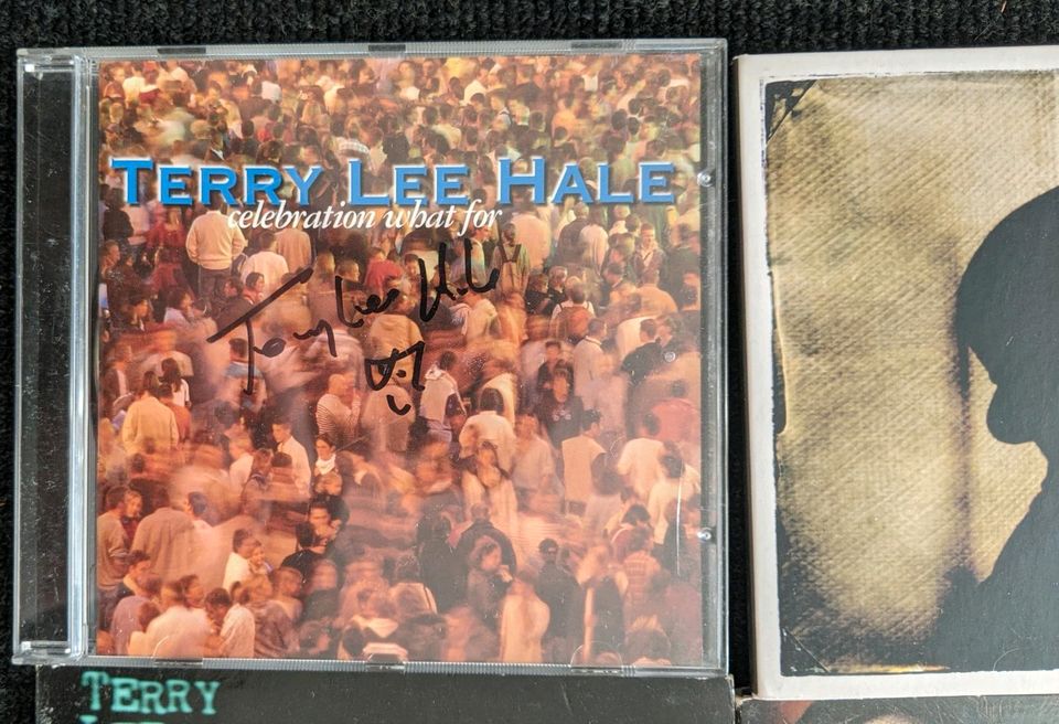 TERRY LEE HALE CD SAMMLUNG + AUTOGRAMM GLITTERHOUSE RECORDS in Horn-Bad Meinberg