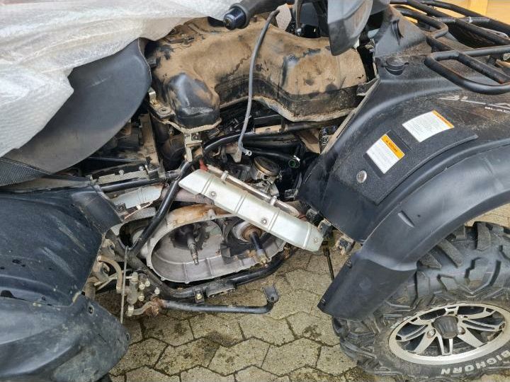 Suche eine Quad für Bastler Defekt Motorschaden Unfall in Borken