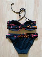 Etirel Bikini schwarz bunt gemustert 36 Oberteil 38 Cup B neu Bayern - Augsburg Vorschau