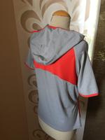 Nike Dri Fit Sport Shirt mit Kapuze grau rot Gr. M / 38 Bayern - Hunderdorf Vorschau