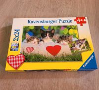 RAVENSBURGER Kätzchen Katzen 2x24 Teile Puzzle Kind Kleinkind Nordrhein-Westfalen - Castrop-Rauxel Vorschau