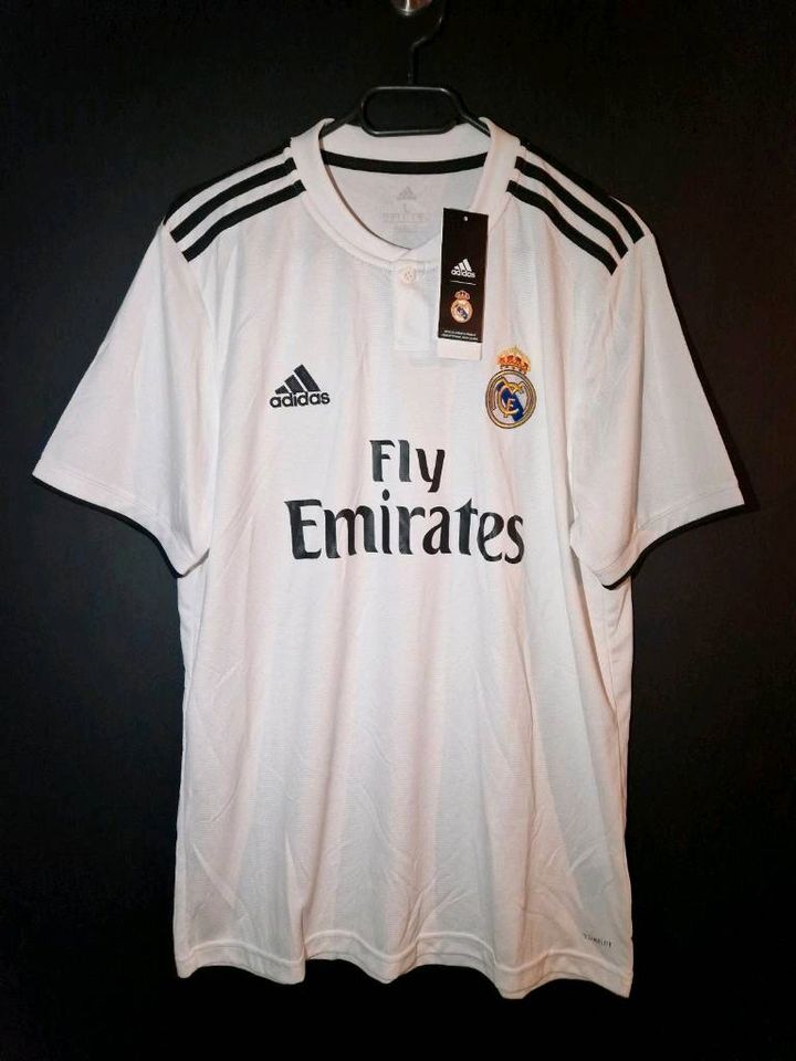 Real Madrid Trikot L 2018 NEU! Original Adidas ⚽️ Fußball in Bad Rappenau