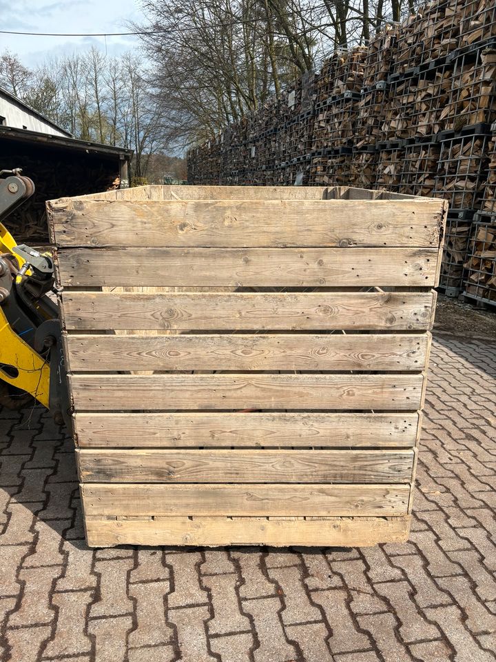 Kartoffelkiste,Möhrenkiste,Holzkiste Gitterbox Kaminholz in Dortmund