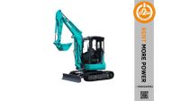 Kobelco Bagger SK35SR-6E Mieten Hessen - Gladenbach Vorschau