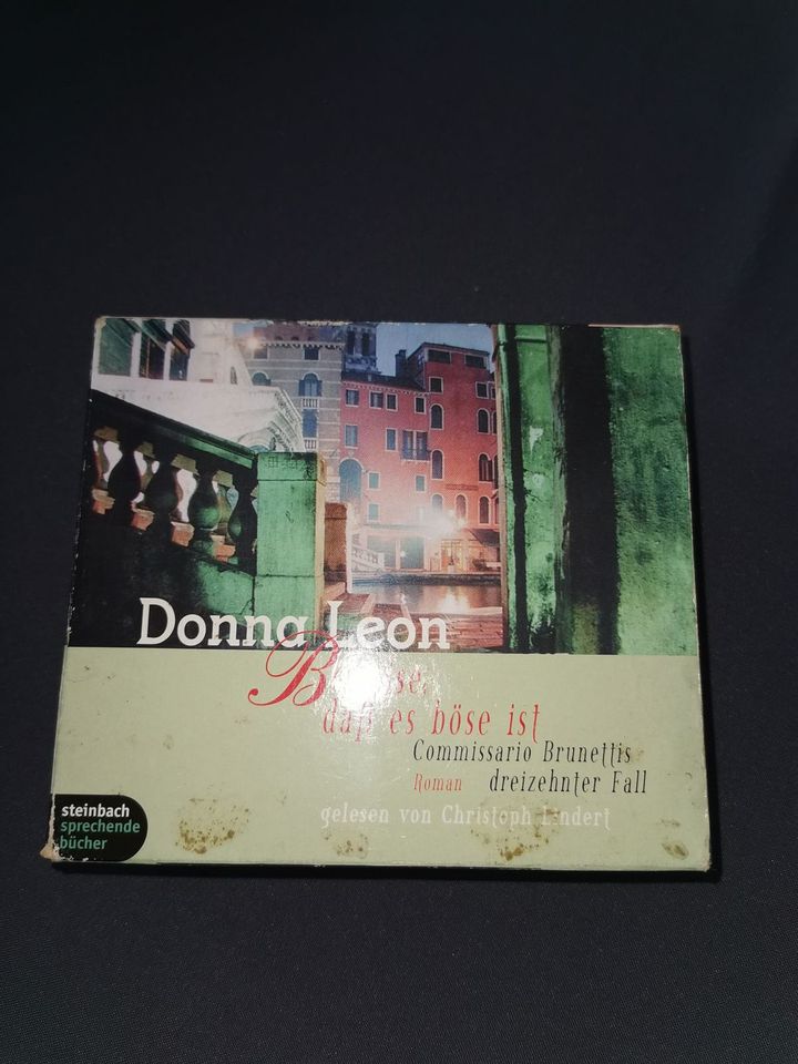 Donna Leon (Hörbuch) Beweise daß es böse ist. in Tangstedt 