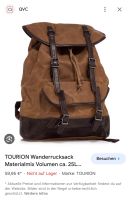 Tourion Wanderrucksack Rucksack Trekking 25L Neu QVC Sachsen - Lößnitz Vorschau