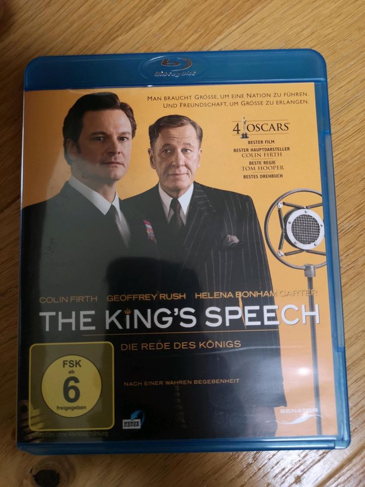 Bluray - The King's Speech in Schwaig