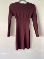 Zara Minikleid Strickkleid 36 S Bordeaux Weinrot Bodycon WIE NEU Bayern - Neu Ulm Vorschau