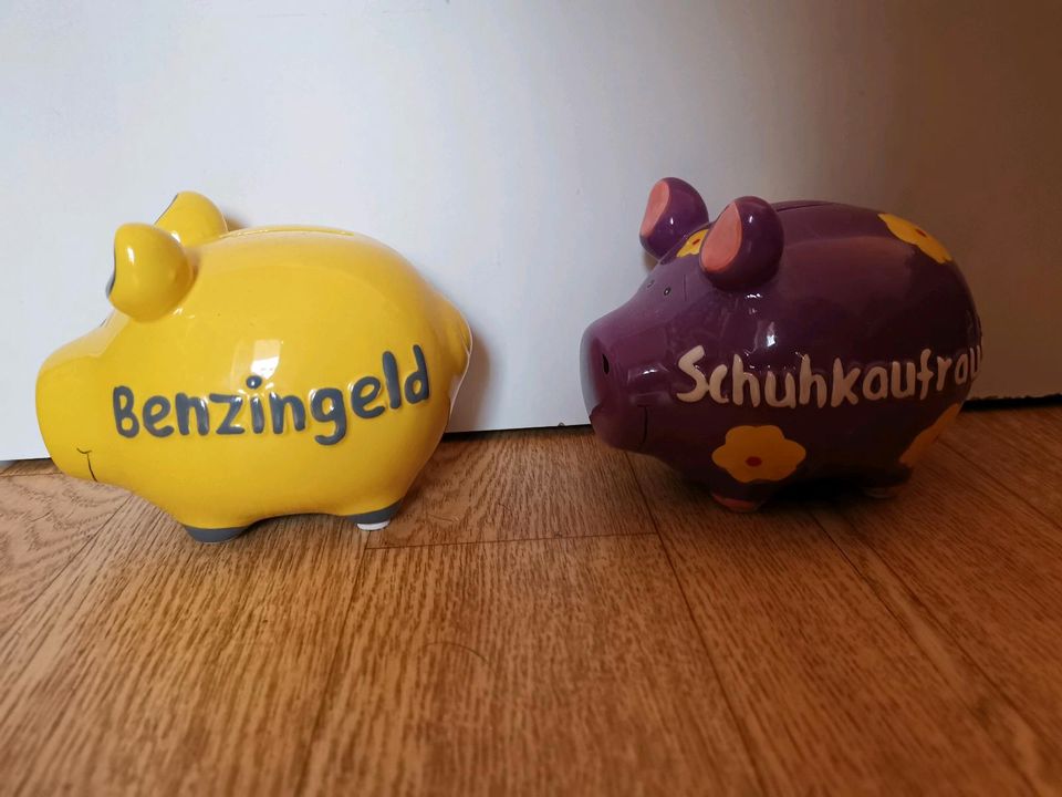 Sparschwein - Benzingeld, Schuhkaufrausch in Rostock